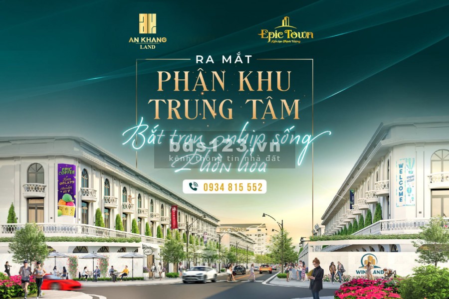 Bán đất dự án Epic Town giá sụp hầm, gía tốt chủ đầu tư
