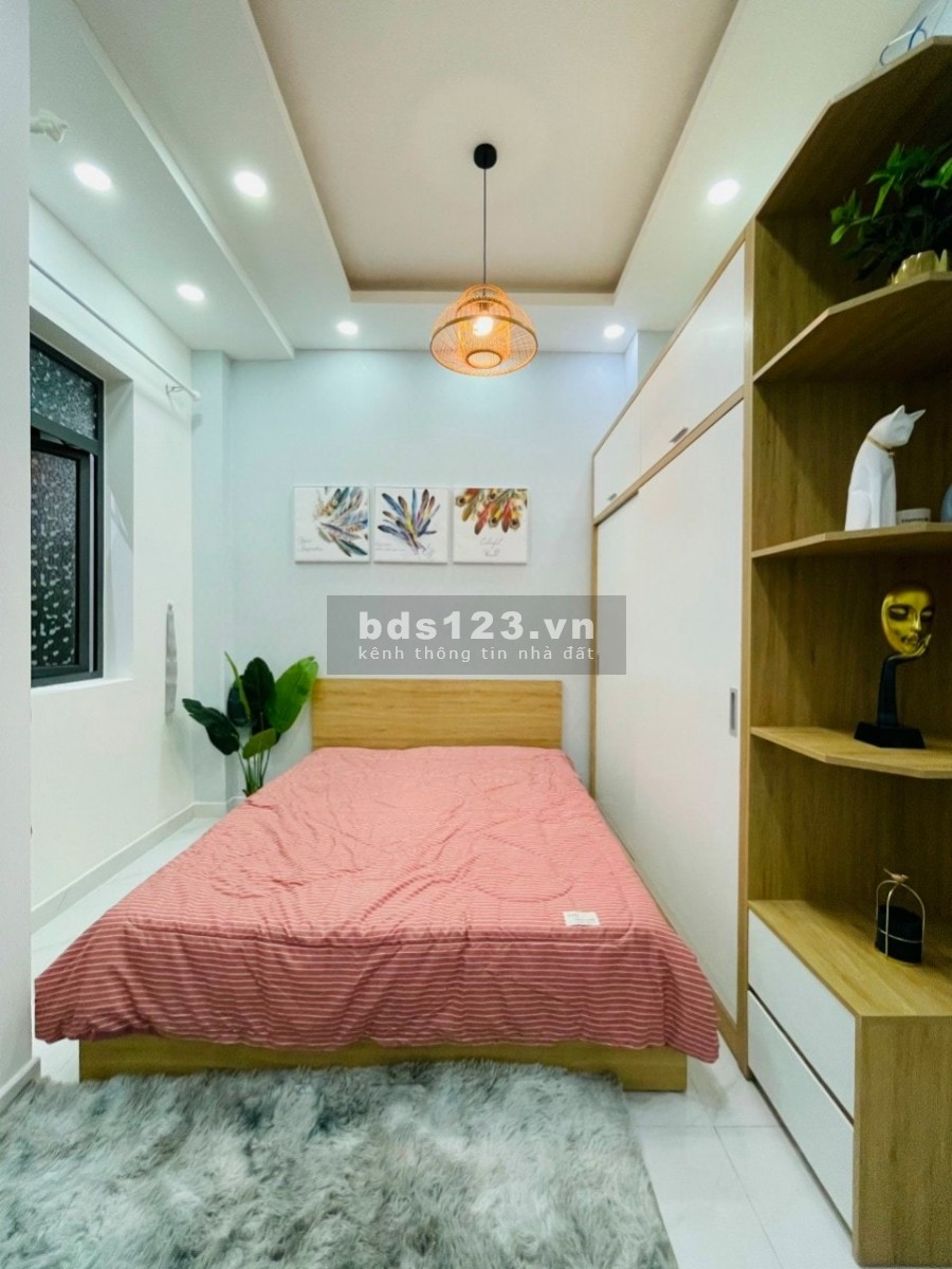 Nhà hẻm xe hơi Hồ Biểu Chánh, Phú Nhuận, dtsd 57.5m2, btct, mới 99%, chỉ 9.25 tỷ