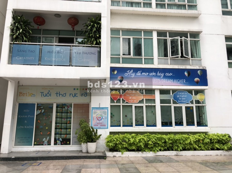 Cho Thuê Shophouse CC HAGL3 ( New Sài Gòn) 15-18tr/tháng Diện Tích 120m2