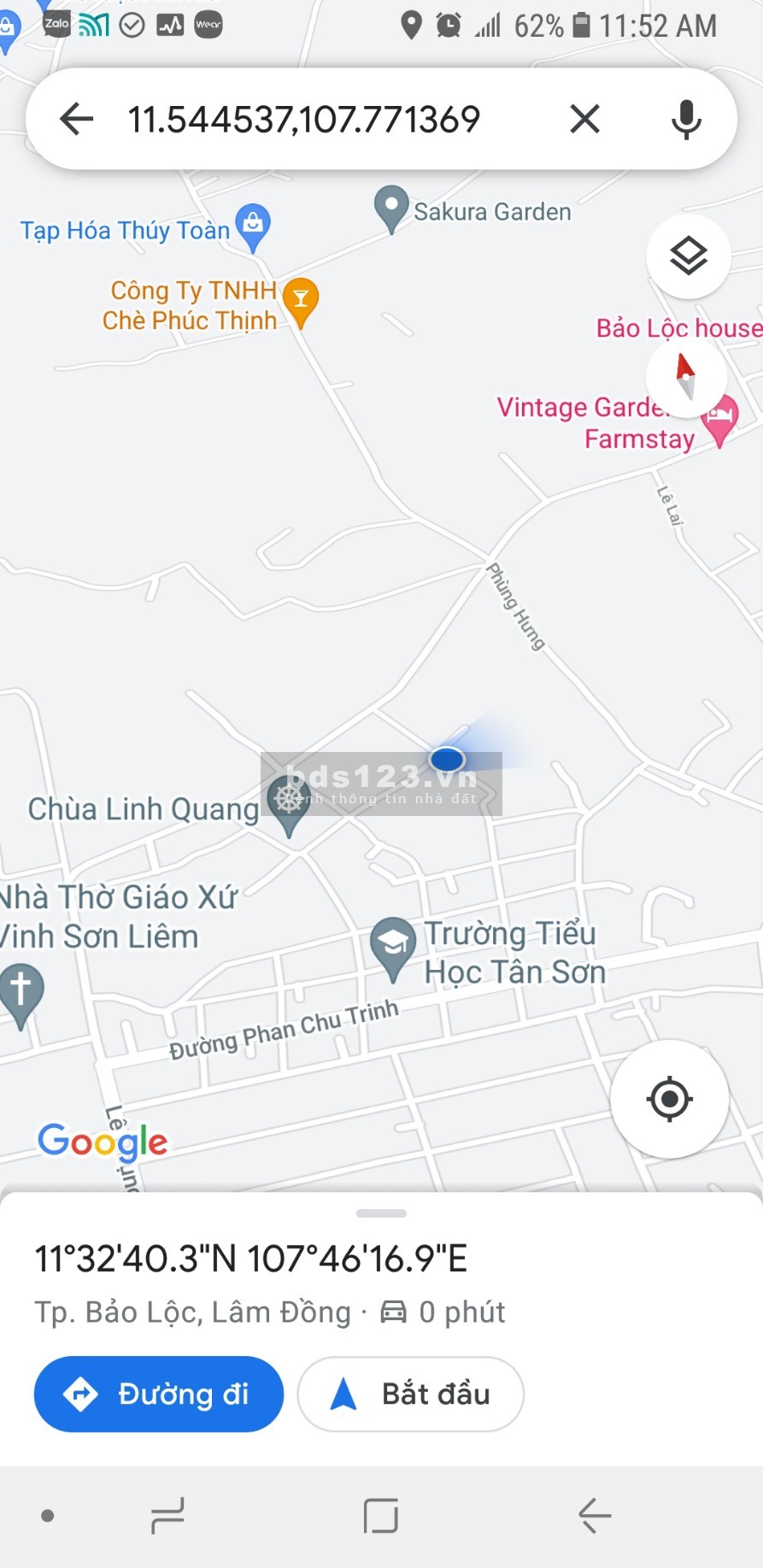 Cần tiền đi nước ngoài bán đất đường Phan Đình Phùng 14x21 giá 260tr/m