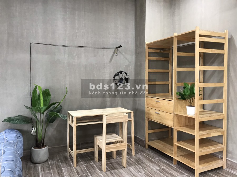 Cho thuê căn hộ studio đủ đồ 45m2-70m2 trong nhà phố Cityland ban công rộng