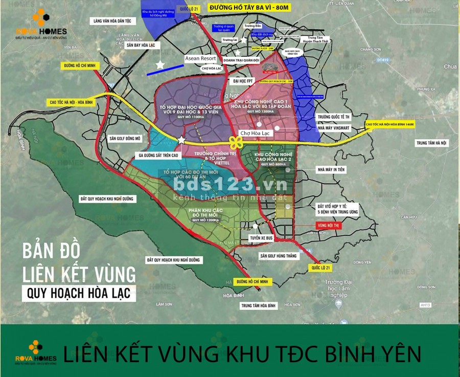 Vỡ nợ cần bán lô đất TĐC Bình Yên, khu công nghệ cao, LHCC