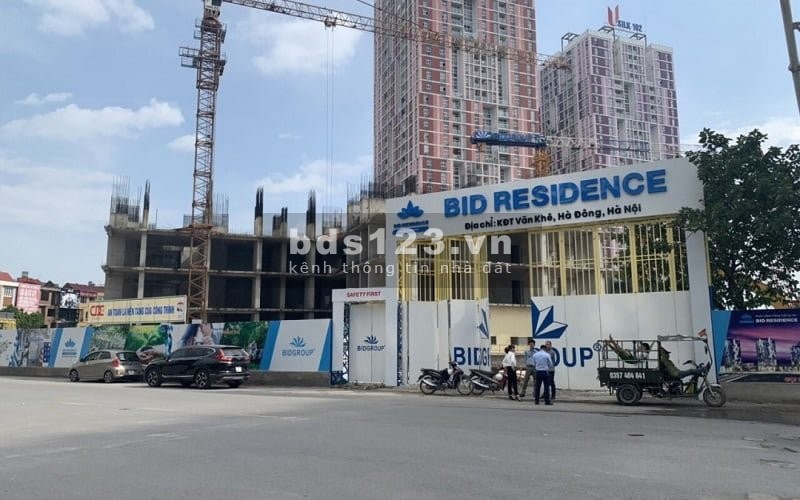 Mở bán chung cư cao cấp tại Tố Hữu Hà Đông Bid Residence Diện tích rộng, giá hợp lý