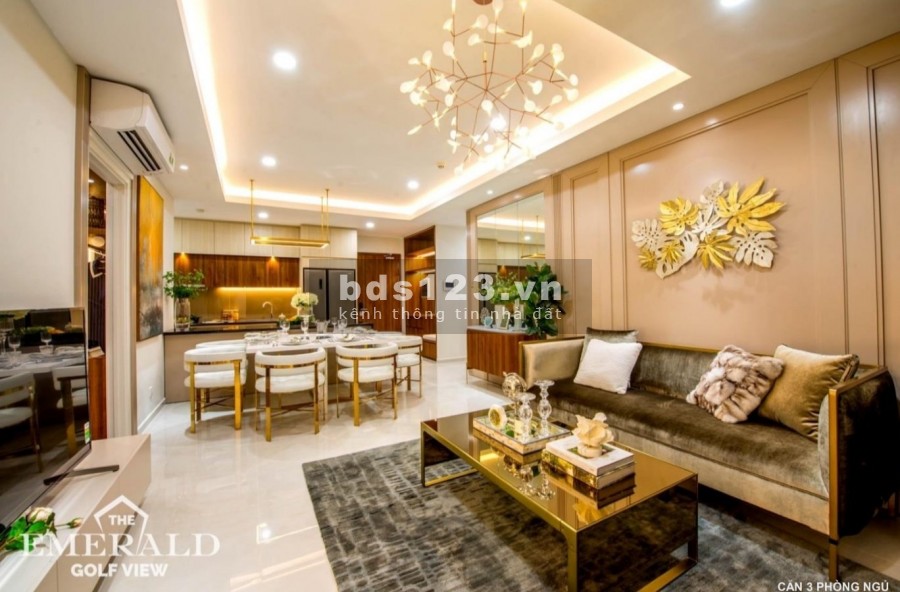 Sở hữu căn hộ thượng lưu bên cạnh sân golf Sông Bé chỉ với 100 triệu full nội thất