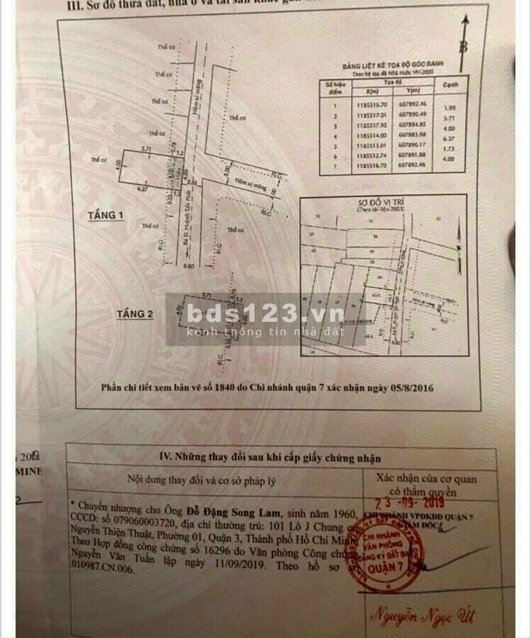 Nhà 1 trệt 1 lầu, hẻm 1247 Huỳnh Tấn Phát, Quận 7, kiến trúc đẹp