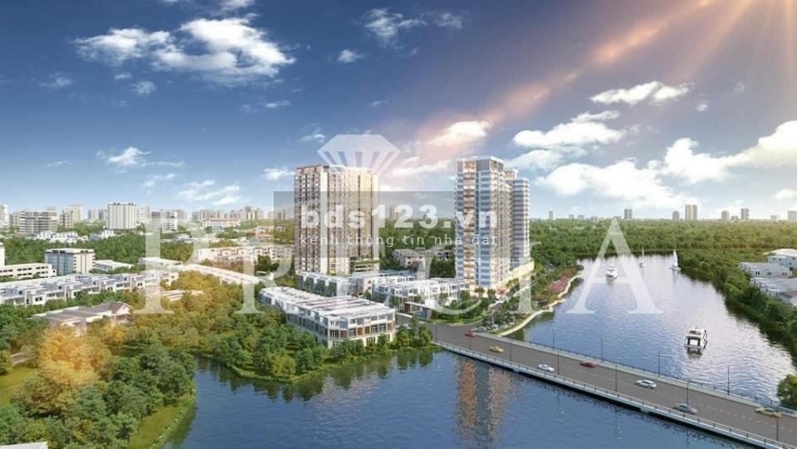 Căn hộ 3 pn, dt 101m2, ban công rộng, view sông Sài Gòn, Landmark nội thất cao cấp