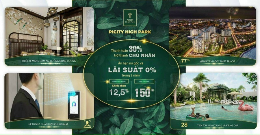 Chỉ cần 30% chạm ngay căn hộ cao cấp, miễn gốc, miễn lãi tới khi nhận hà