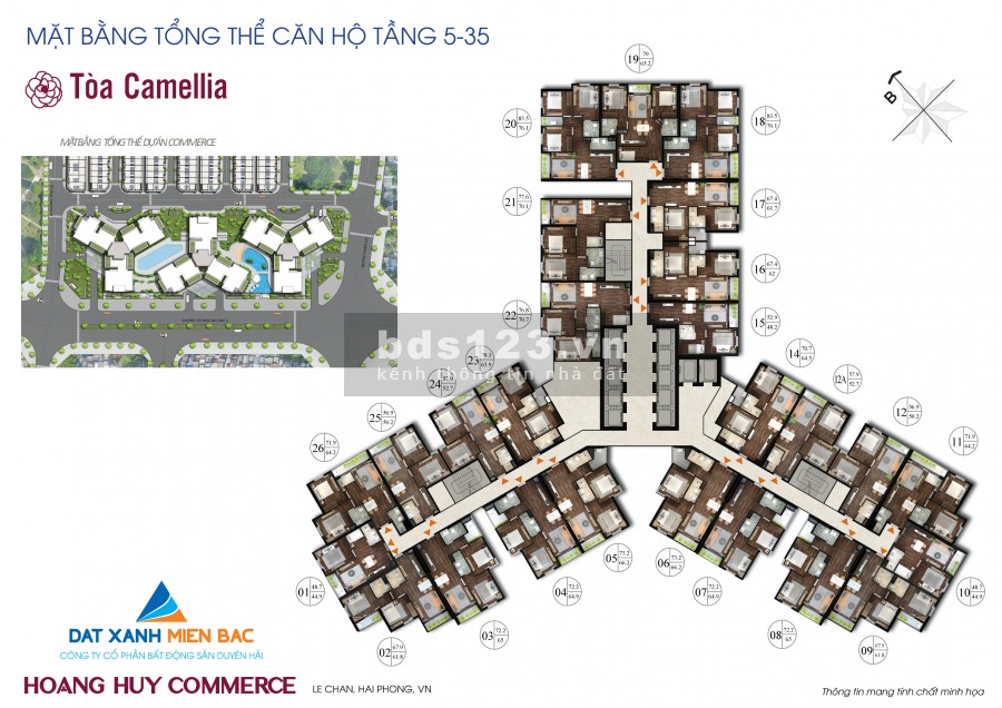Cơ hội duy nhất sở hữu căn hộ toà Camellia với giá ưu đãi đặc biệt từ chủ đầu tư