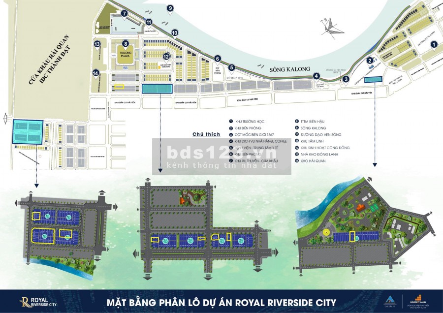 Royal Riveside City Móng Cái mở bán 50 lô siêu víp sổ đỏ trao tay