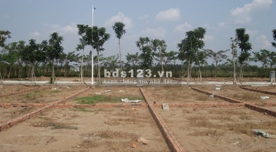 Lô đất mặt tiền Đại Lộ Long An 44m, diện tích 125m2 gần khu dự án E. City, giá 1 tỷ 3 Sổ hồng riêng
