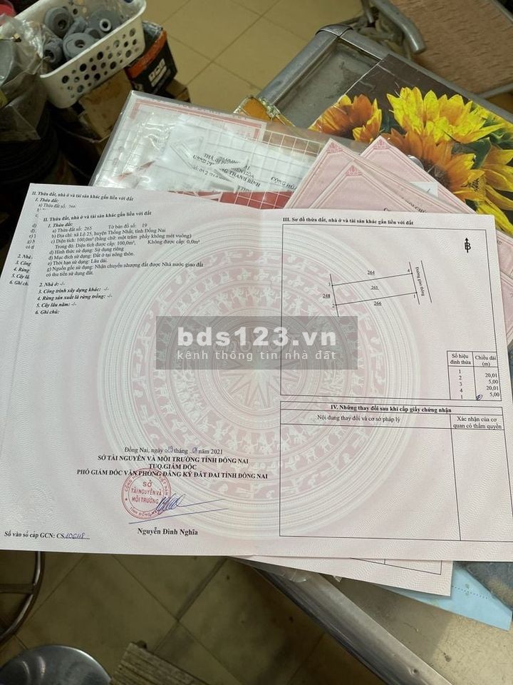 Bà Hằng ĐN Cần ra gấp lô đất mặt tiền DT 769, thổ cư 100%.