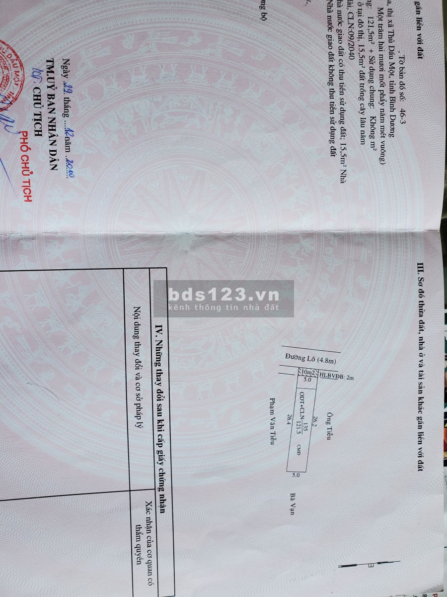 Bán nhà phú hòa 1 trung tâm Thủ Dầu Một Bình Dương, khu dân trí cao, nhiều tiện ích phạm vi 700m