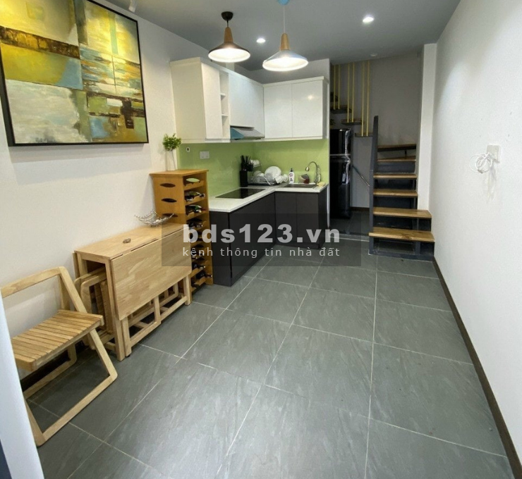 Nhà mới 3 tầng hẻm xe hơi Phó Đức Chính, Bình Thạnh, diện tích sử dụng: 59m2 giá 3,7tỷ TL