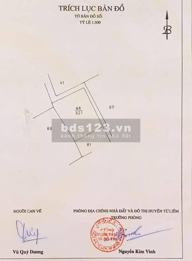 Lô Góc 2 Mặt chia lô ôtô vào nhà Cổ Nhuế 320m2, Mt: 20m, 15 tỷ. T.Phương: 0941111357