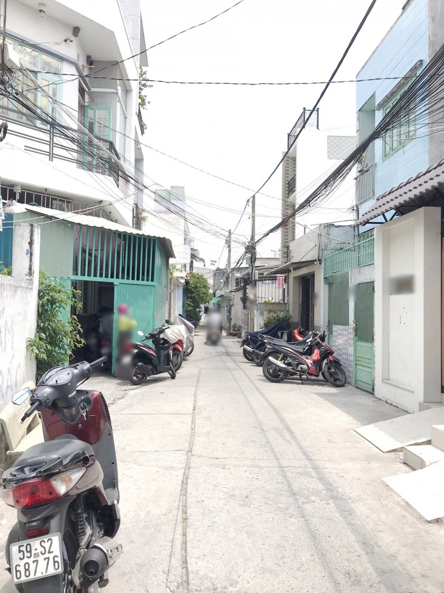 Nhà 4*22m hẻm xe hơi đường Bùi Minh Trực Phường 6 Quận 8