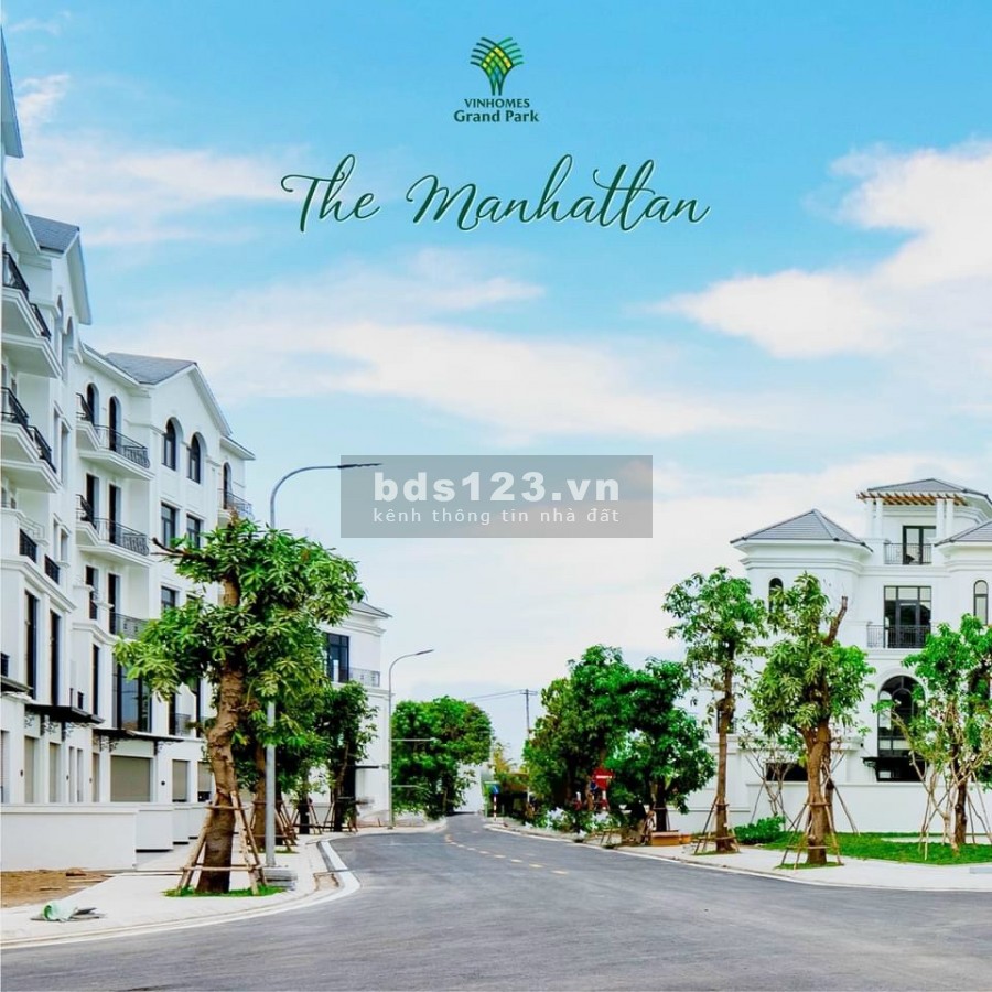 Cần bán căn nhà phố 84m2 Manhattan tại Vinhomes Grand Park giá 14 tỷ/ căn đã bao gồm thuế phí sang nhượng.Liên hệ 0363583647