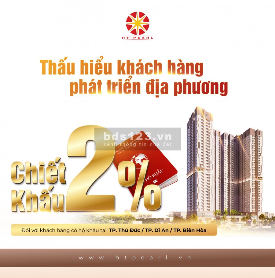 Căn Hộ Cao Cấp HT Pearl Cửa Ngõ Thành Phố Thủ Đức