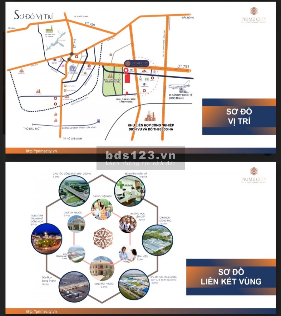 Đất Đồng Phú mặt tiền đường song hànb DT753 giá từ 650 triệu, thổ cư full