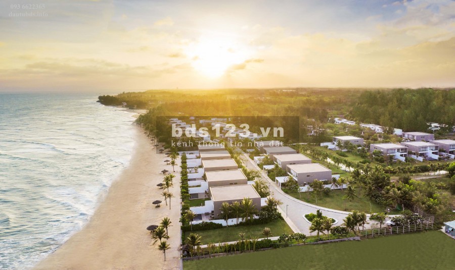 Biệt thự biển Sanctuary Hồ Tràm giá bán chỉ 39tr/m2, nhà đã hiện hữu. LH: 093 6622365