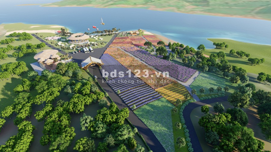 Đất nền nghĩ dường Amavi Farm, view hồ Đảo Ngọc, Lộc Tân đẹp nhất Bảo Lộc 4 triệu/m2, pháp lỷ sổ hồng