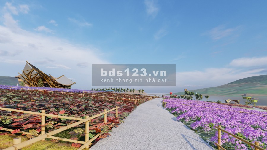 Đất nền nghĩ dường Amavi Farm, view hồ Đảo Ngọc, Lộc Tân đẹp nhất Bảo Lộc 4 triệu/m2, pháp lỷ sổ hồng
