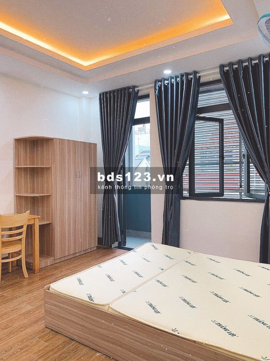 Phòng studio mới xây, có ban công - full tiện nghi đối diện ETown Tân Bình