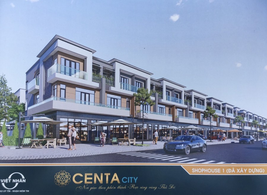 Bán shophouse 120m2 đường rộng 56m áp sát cao tốc Hà Nội-Bắc Ninh