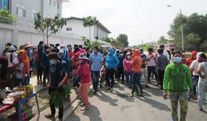 Nhượng lại dãy trọ 14 phòng, 2 kiot ngay chợ Mỹ Phước 3, thu nhập gân 20 triệu/thang