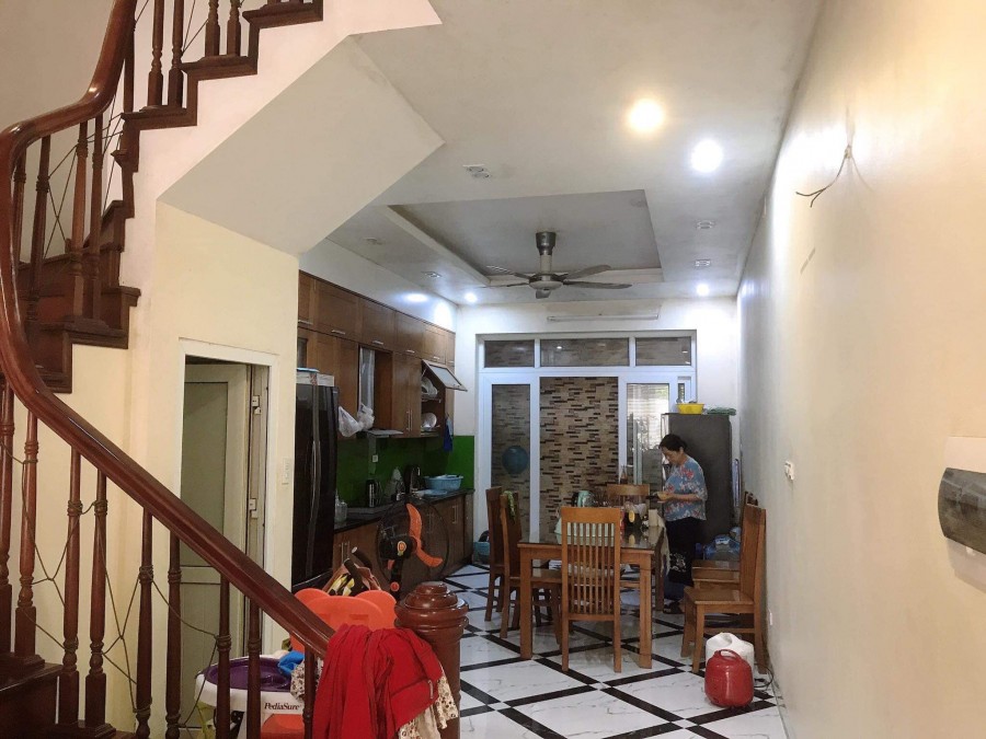 Bán Nhà Liền Kề Tông Cục 5 Tân Triều 60m2, nhà thiết kế đẹp, hiện đại, KD VP, vỉa hè 8.1 tỷ