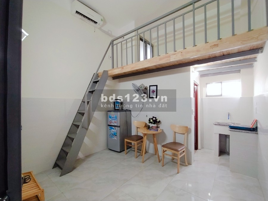 Cho thuê căn hộ Đẹp Gác cao Full tiện nghi 30m2 Giá rẻ tại Tân Bình