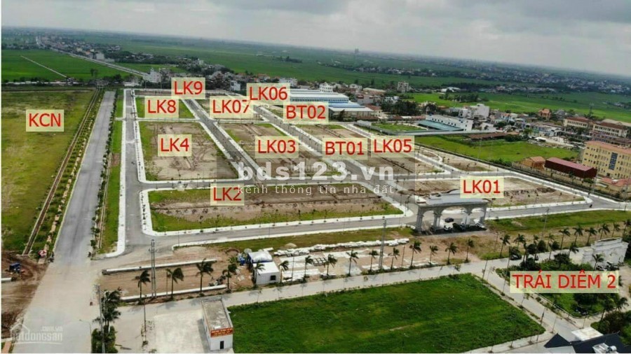 Mua Đất Nền hỗ trợ vay Ngân Hàng LS 0% là có thật - Đất nền có Sổ từng lô Tiền Hải