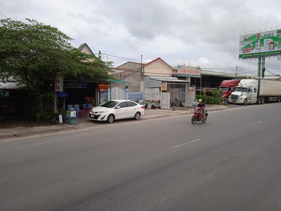 Bán đất 2 mặt tiền sông và lộ tại thị xã Bình Minh, Vĩnh Long ngay Quốc Lộ 1A