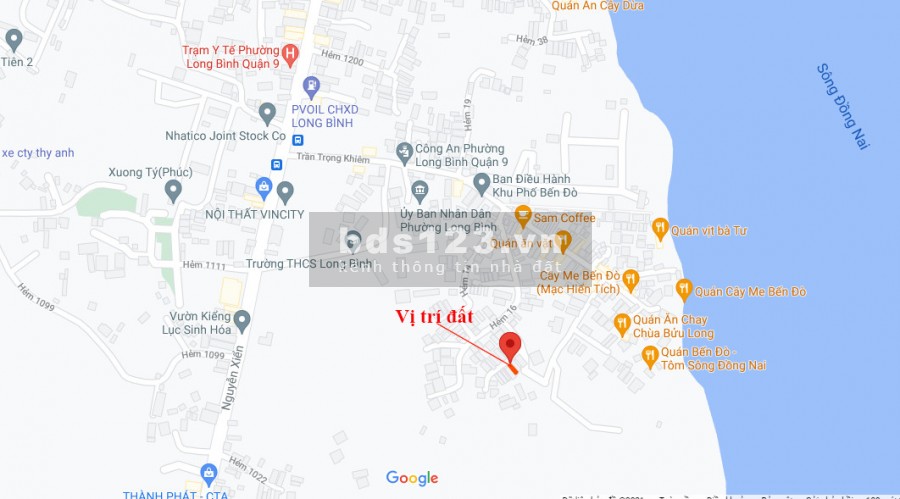 Bán đất quận 9 phường Long Bình gần vinhomes grand park quận 9