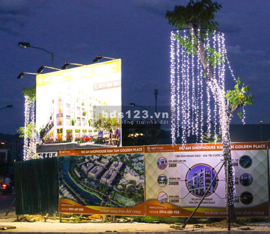 Dự án ShopHouse chợ Kim Tân, 1 vốn 4 lời, dự án Kim Tân Golden Place tiện ích đầy đủ