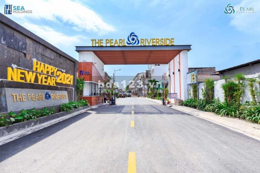 Nhà phố compound The Pearl Riverside ven sông Vàm Có, sổ riêng