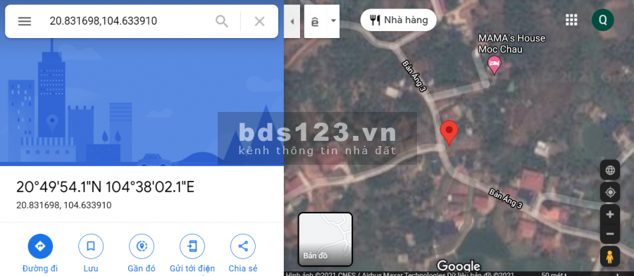 Cơ hội không đến lần 2, Đất Mộc Châu 397.1m2, 185,4m2 thổ cư, cách đường chính 200m