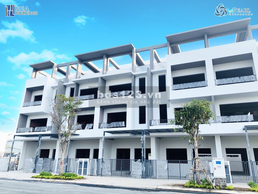 Nhà phố compound The Pearl Riverside ven sông Vàm Có, sổ riêng