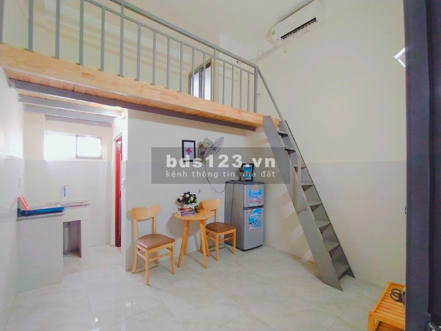 Cho thuê căn hộ Đẹp Gác cao Full tiện nghi 30m2 Giá rẻ tại Tân Bình