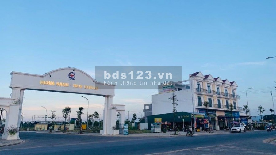 CHỈ TỪ 269TR (30%) sở hữu lô đất trung tâm Thị trấn Chợ Chùa – Nghĩa Hành