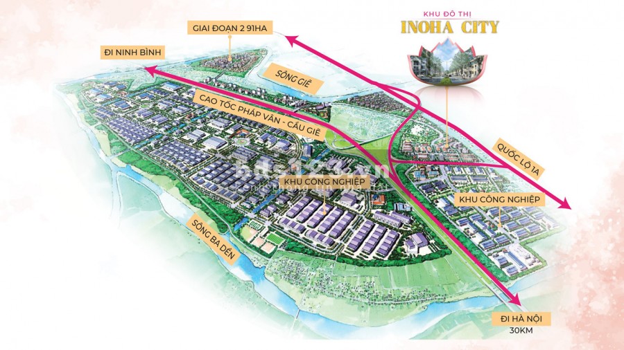 Cơ hội sở hữu đất nền Inoha City Phú Xuyên trực tiếp từ CĐT với giá tốt nhất