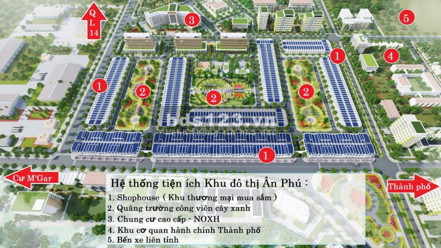 Khu đô thị Ân Phú địa thế vàng cho mọi tiện ích, giá chỉ 22 triệu/m2, pháp lí rõ rãng