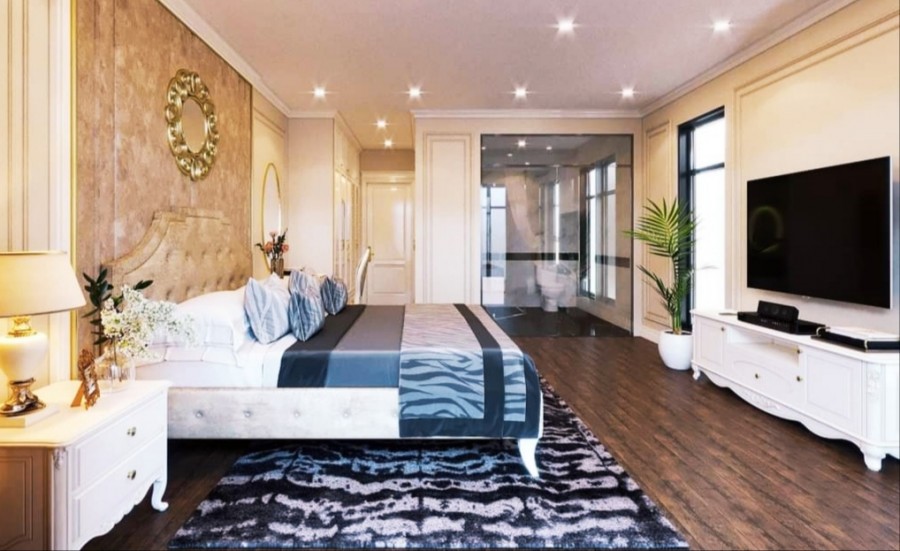 Mặt phố Tôn Đức Thắng toà nhà 6 tầng thang máy, dt 50m, mt 5.2m, giá 21.6 tỷ