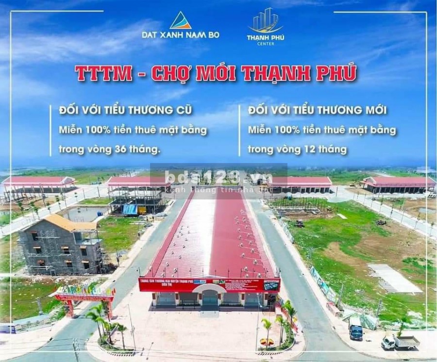 Bán đất nền dự án khu dân cư Thạnh Phú Center, giá 14 triệu/m2