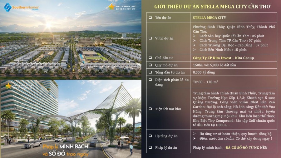 Chính thức nhận cọc 50 triệu/ nền cho phân khu Diamond của dự án Stella Mega City Cần Thơ. Hotline: 0934087786 Tú