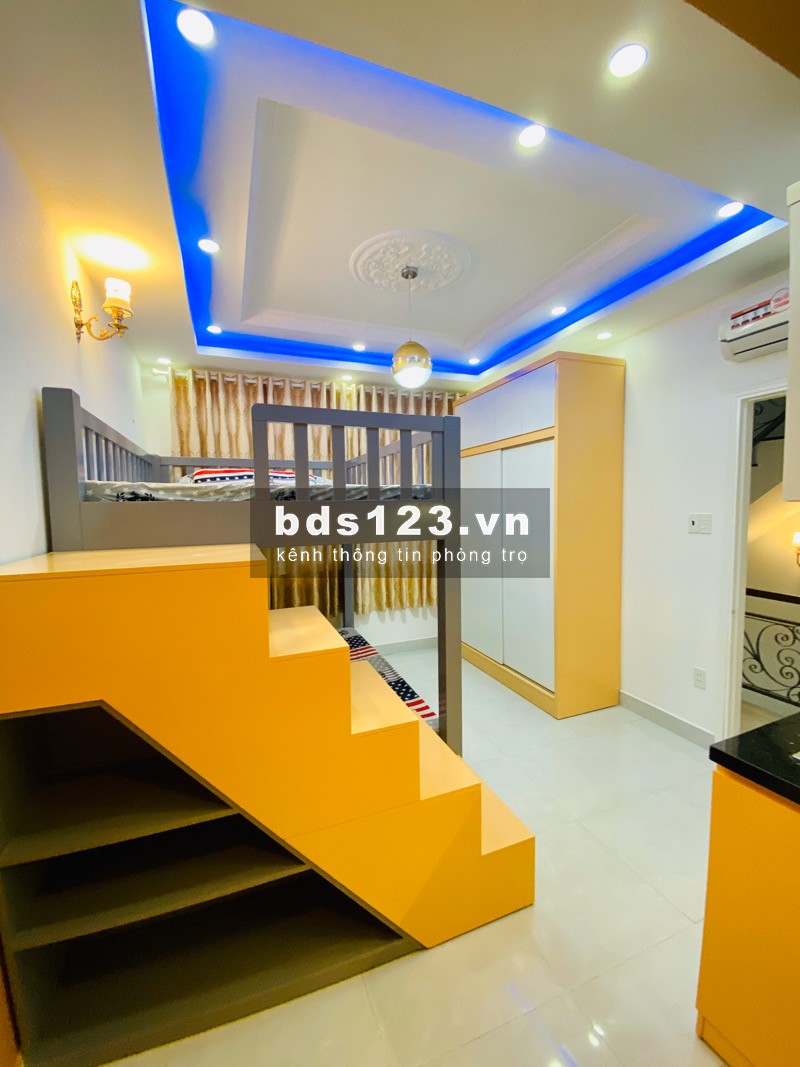 Cho thuê căn hộ mini 2 giường đôi Quận Phú Nhuận, phòng an toàn tuyệt đối