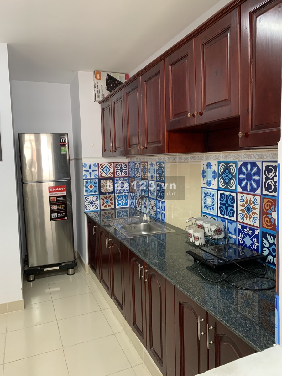 Chính chủ cho thuê gấp CHCC Screc, Quận 3, 60m2, 1PN, 1WC giá 9tr/th, LH: 0903.876.380 (nhà đẹp)