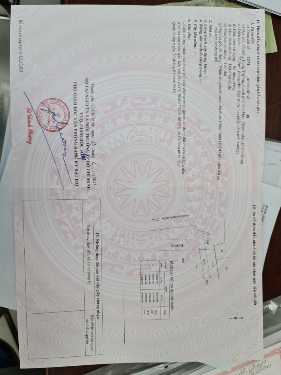 Bán Nhà cấp 4 có 03 phòng trọ đang cho thuê hẽm 47 Trường Lưu, Quận 9, TP. Hồ chí Minh