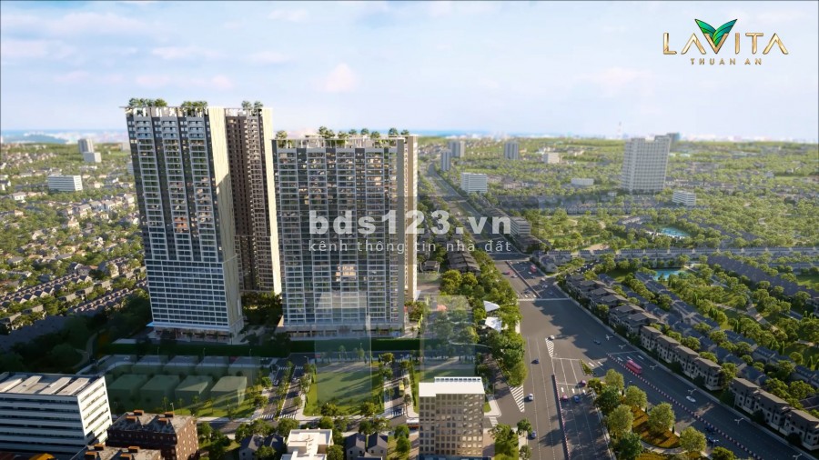 Căn view đẹp Lavita Thuận An. Đầu tư từ 450 triệu, thanh toán 30% nhận nhà, lãi suất 0%