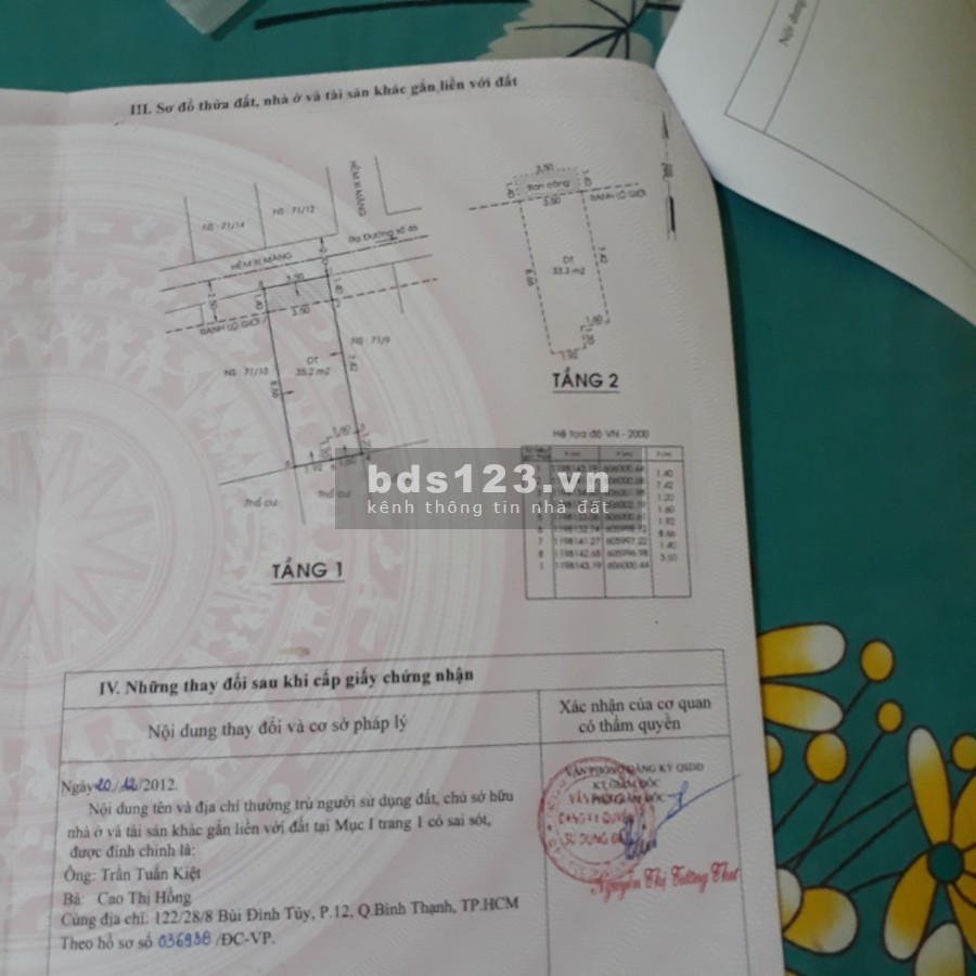 Cần bán gấp nhà hẻm xe ba gác đường 46, phường hiệp bình chánh, thủ đức
