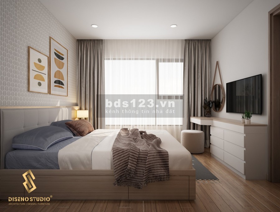 Cho thuê CH 3PN,103m2, full đồ đẹp giá 13tr/tháng tại Vinhomes Smart City , LH: 0852869700